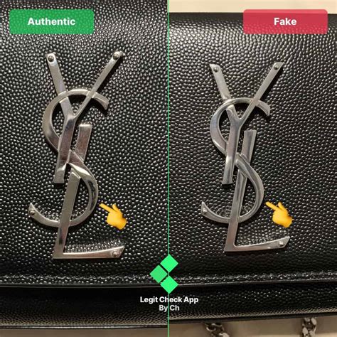 yves saint laurent bag fake vs real|ysl real vs false.